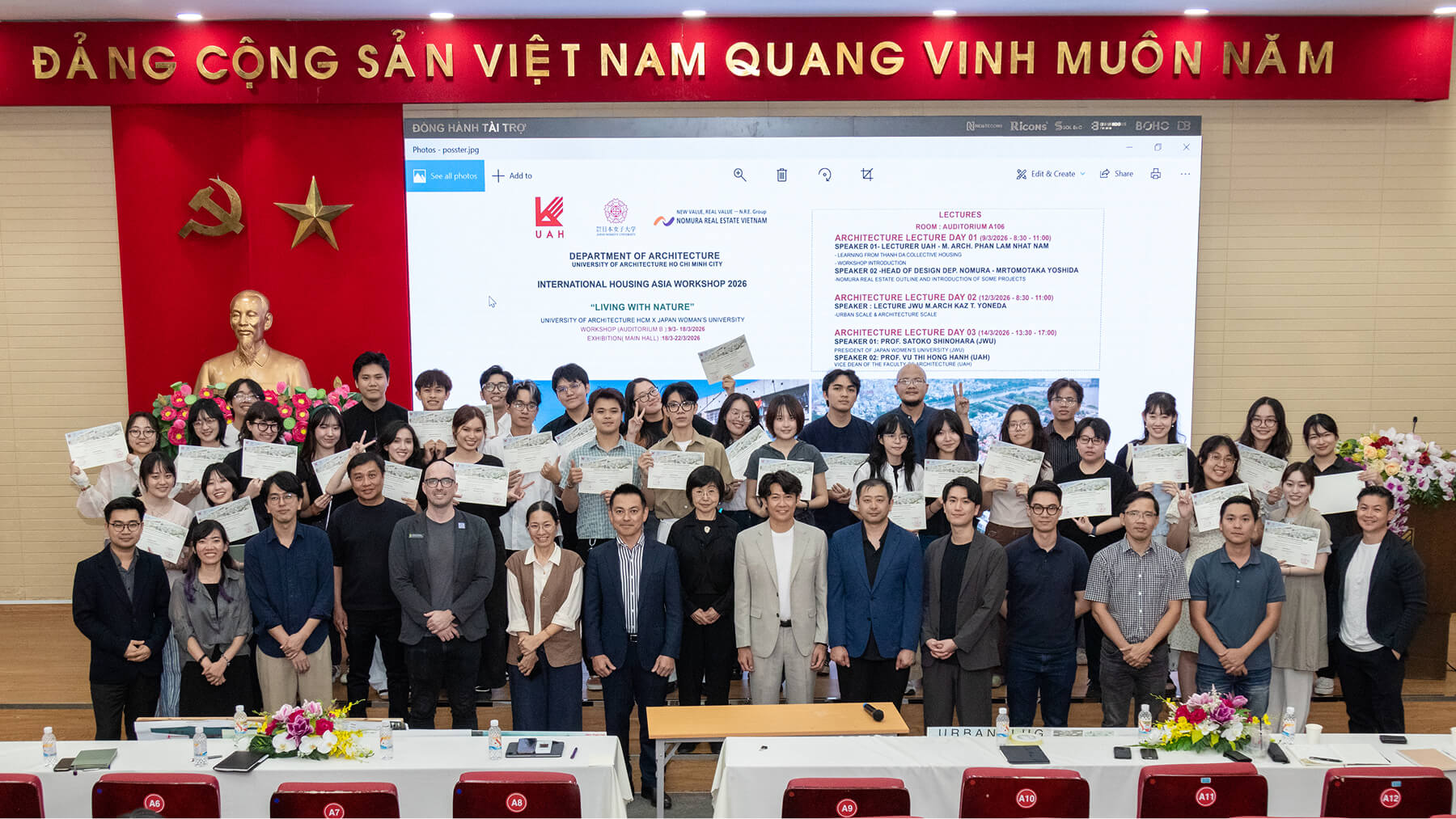 Nguồn ảnh: Trường Đại học Kiến trúc TP. Hồ Chí Minh 