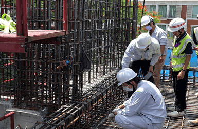Thi công sau khi hiệu chỉnh thiết kế